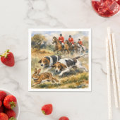 Hounds & Hase  Serviette (Beispiel)