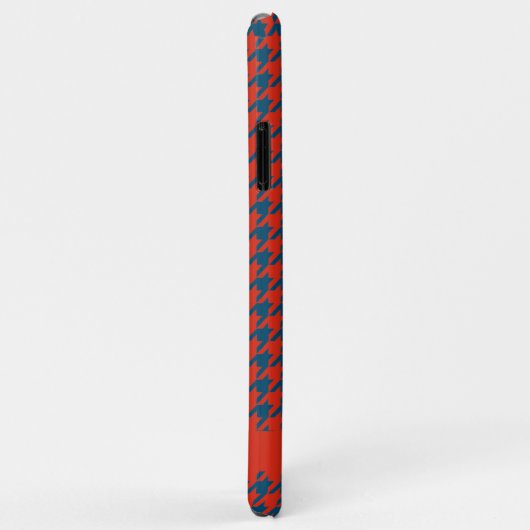 Hounds Tooth Personalisiert Case-Mate iPhone Case (Hinten/Rechts)