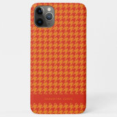 Hounds Tooth Personalisiert Case-Mate iPhone Case (Rückseite)