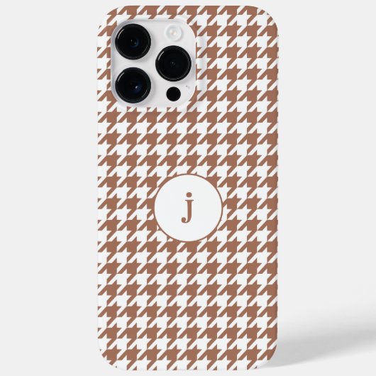 Houndstooth Elegance  Case-Mate iPhone Hülle (Rückseite)