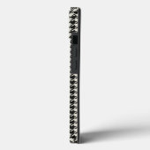 Houndstooth-Muster Monogramm iPhone-Hülle Case-Mate iPhone Hülle (Rückseite / Links)