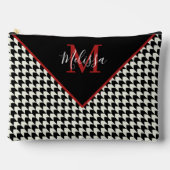 Houndstooth personalisiert zubehörtasche (Vorderseite)