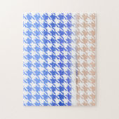 Houndstooth-Strand und Ozean-Ölgemälde Puzzle (Vertikal)
