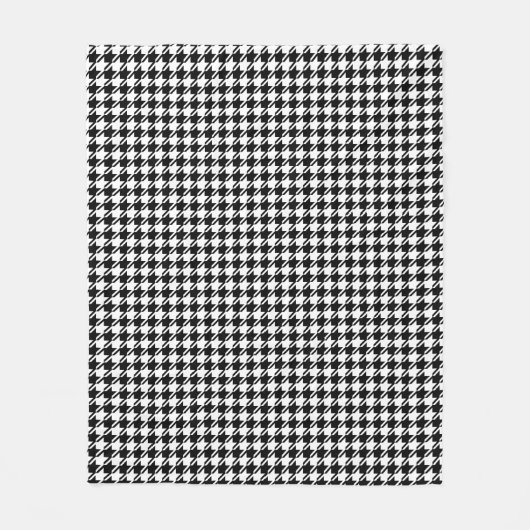 Houndzahn BW Sml Muster Fleecedecke (Vorderseite)