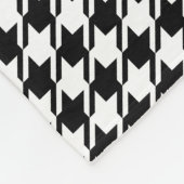 Houndzahn BW Sml Muster Fleecedecke (Ecke)