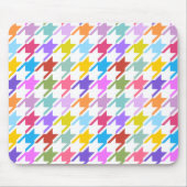 Houndzahnlampe Multicolor+White Big Pattern Mousepad (Vorne)