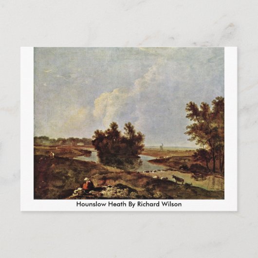Hounslow Heath von Richard Wilson Postkarte (Vorderseite)