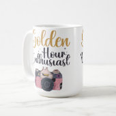 Hour Enthusiast - Photographer Funny Photography Kaffeetasse (Vorderseite Links)