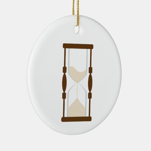 Hour Glass Keramik Ornament (Rechts)