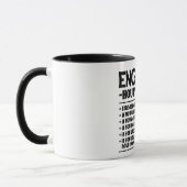 Hourarife für den Funny Engineer Tasse (Links)