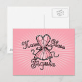 Hourglass-Abbildung Postkarte (Vorne/Hinten)