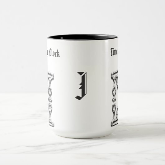 Hourglass auf kundengebundenen Kaffee-Tassen kein Tasse (Zentrum)