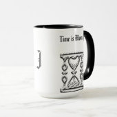Hourglass auf kundengebundenen Kaffee-Tassen kein Tasse (VorderseiteRechts)