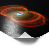 Hourglass-Nebel Weltraumastronomie Fotodruck (Ecke)