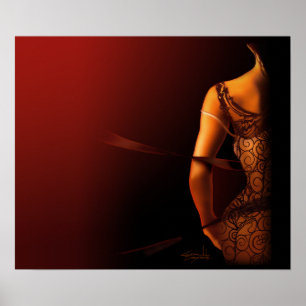 Hourglass-Plakat durch Cheryl Daniels Poster