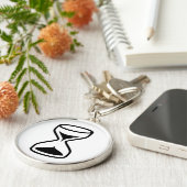 Hourglass Schlüsselanhänger (Seite)