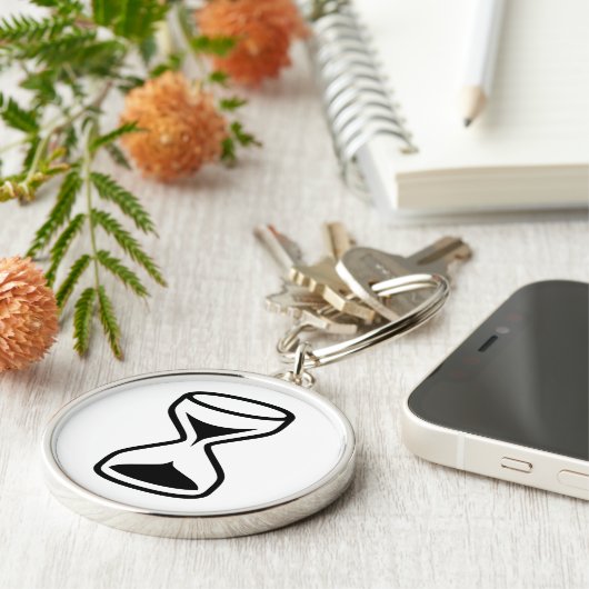 Hourglass Schlüsselanhänger (Seite)