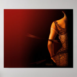 Hourglass von Cheryl Daniels Poster