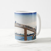 Housai Mount Fuji von unterhalb der Men's Bridge Kaffeetasse (VorderseiteRechts)