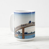 Housai Mount Fuji von unterhalb der Men's Bridge Kaffeetasse (Vorderseite Links)