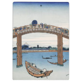 Housai Mount Fuji von unterhalb der Men's Bridge Klemmbrett (Rückseite)