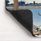 Housai Mount Fuji von unterhalb der Men's Bridge Mousepad (Ecke)