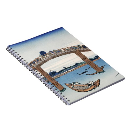 Housai Mount Fuji von unterhalb der Men's Bridge Notizblock (Rechte Seite)