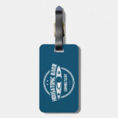 Housatonic River Connecticut Kayaking Gepäckanhänger (Rückseite vertikal)