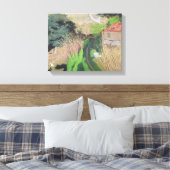 House and Reeds, c.1921-24 Leinwanddruck (Insitu (Schlafzimmer))