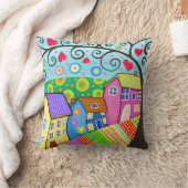 House Artwork Kissen (Decke)