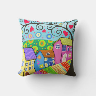 House Artwork Kissen