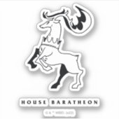 House Baratheon Icon Aufkleber (Vorderseite)