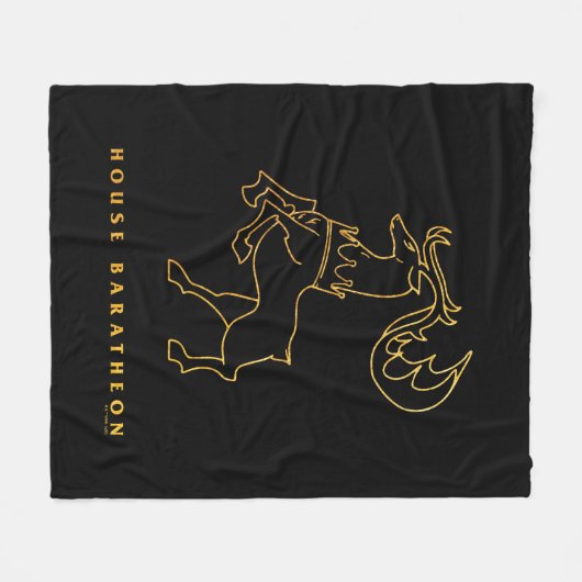 House Baratheon Icon Fleecedecke (Vorderseite (Horizontal))
