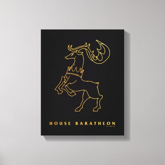House Baratheon Icon Leinwanddruck (Vorderseite)
