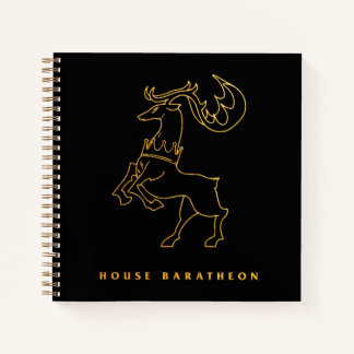 House Baratheon Icon Notizblock