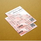 House Behaltend Haushaltspreis Rose Gold Blush Qr Einladung