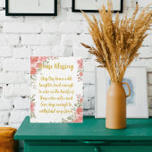 House Blessing Plaque Fotoplatte