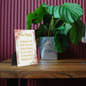 House Blessing Plaque Fotoplatte