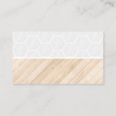 House Broom Logo | Holz- und Fliesenböden Visitenkarte (Rückseite)