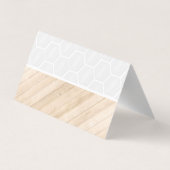 House Broom Logo | Holz- und Fliesenböden Visitenkarten (Rückseite)