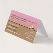 House Church Visitenkarten (Rückseite)