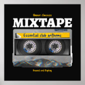 House Classics Mixtape Club Anthems Poster (Vorne)