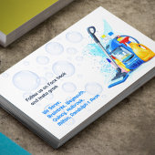 House Cleaning Business Card Template Visitenkarte