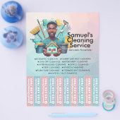 House cleaning Maid Service Flyer Tear Off Strips (Einzeln)