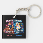 House Divided Speed Keyboard vs Avatar Creator Schlüsselanhänger (Rückseite)