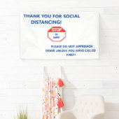 House Door Sign behalte unerwünschte Besucher weg Banner (Insitu)