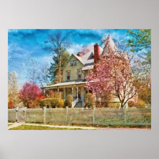 House - Ein Viktorianischer Frühling Poster (Vorne)