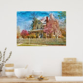 House - Ein Viktorianischer Frühling Poster (Küche)