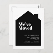 House Erwärmung Moderner Minimal haben wir neue Zu Postkarte (Vorne/Hinten)
