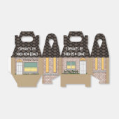 House Erwärmung Zuhause Shape Geschenkboxen Geschenkschachtel (Ungefaltet)